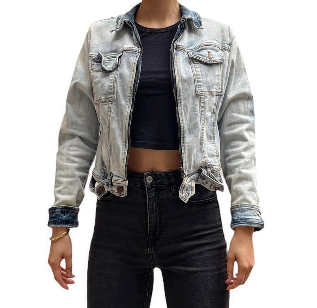 Casaca Jean claro - Kidsmadehere