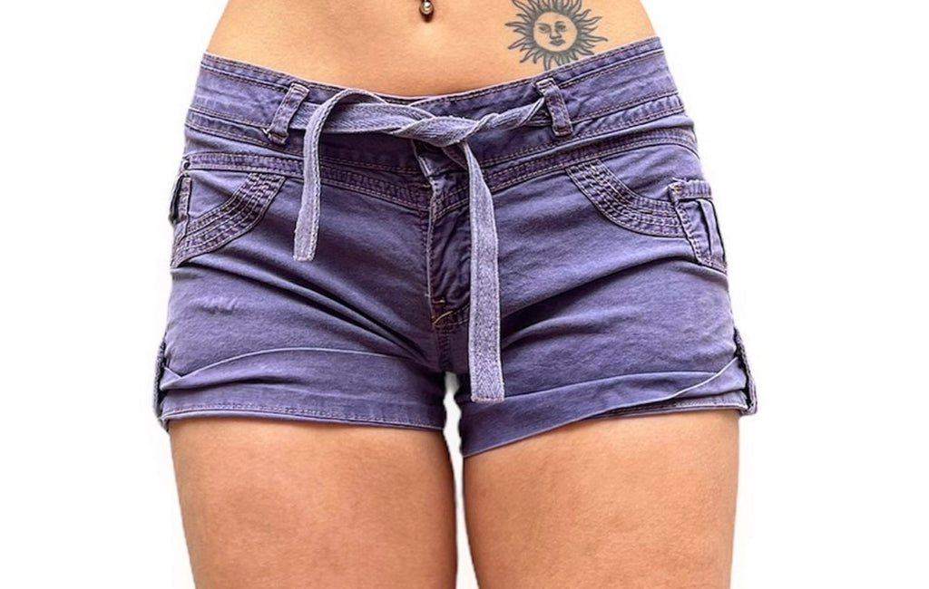 Short morado - Marca independiente