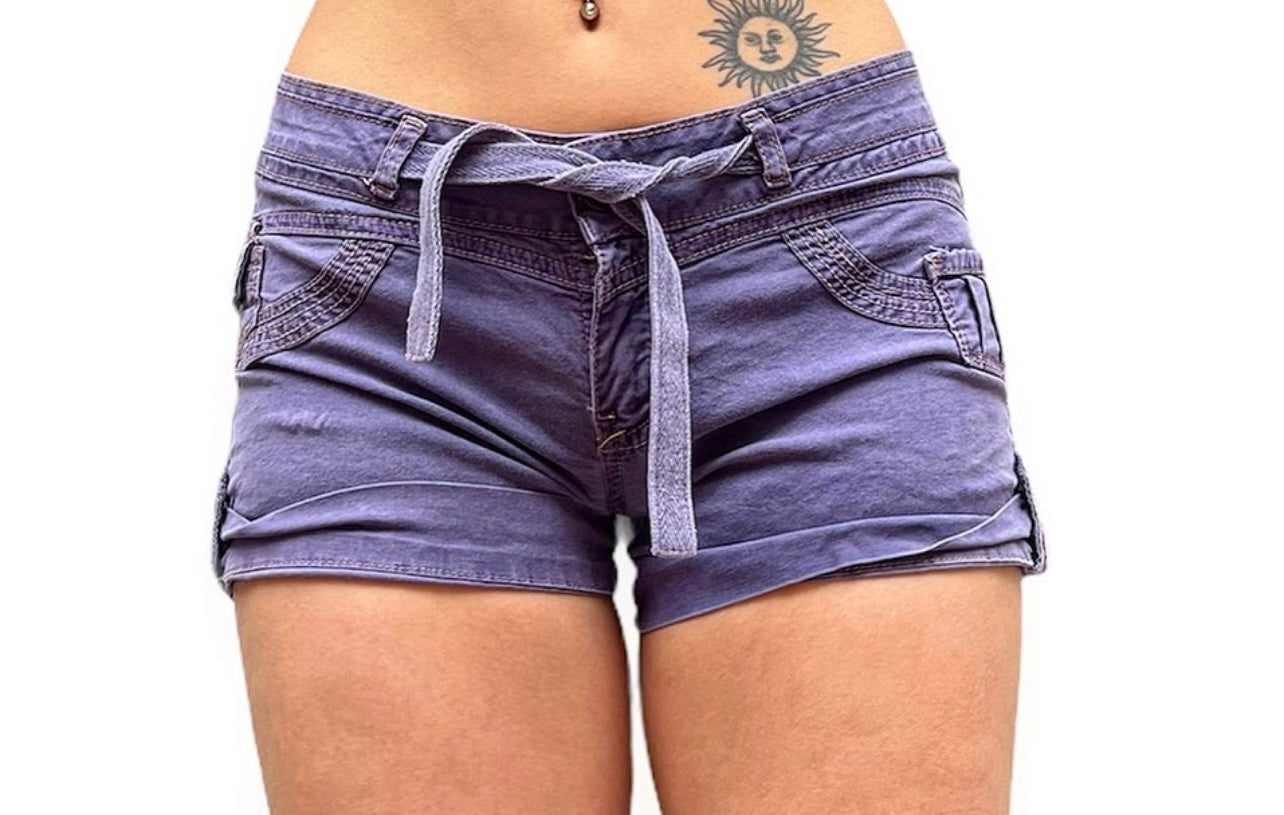 Short morado - Marca independiente
