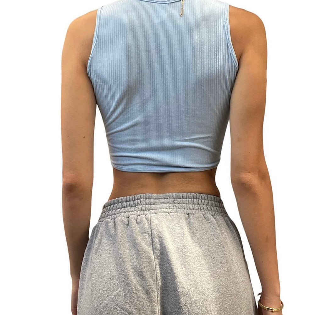 Top Celeste - Marca genérica