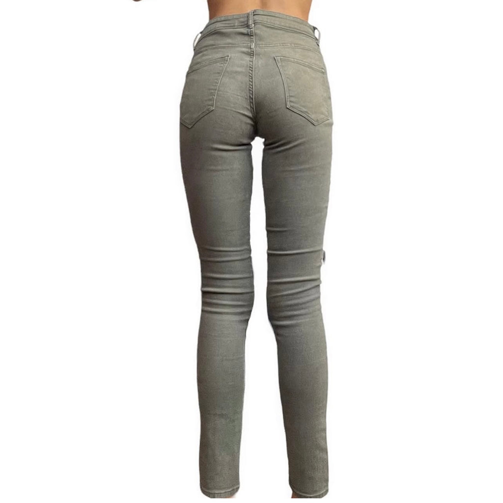 Skinny Jeans Verde Militar - H&M