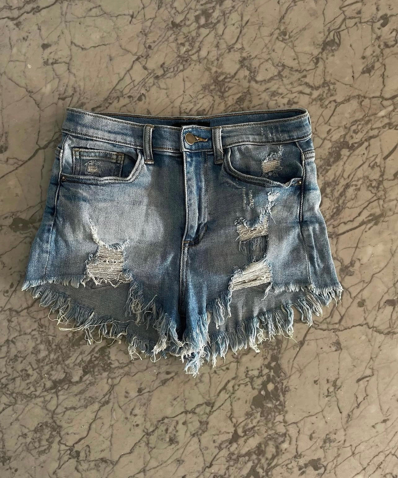 Shorts rasgados - F21