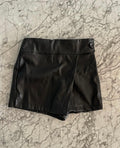 Falda Short cuero sintético - Marca independiente