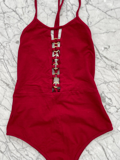 Body Rojo Aros - Marca genérica