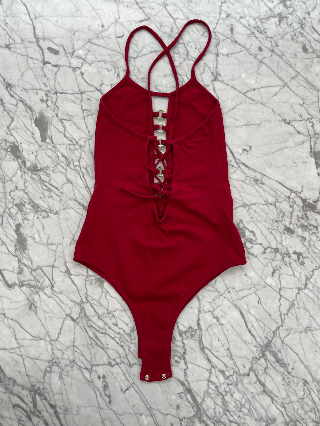 Body Rojo Aros - Marca genérica