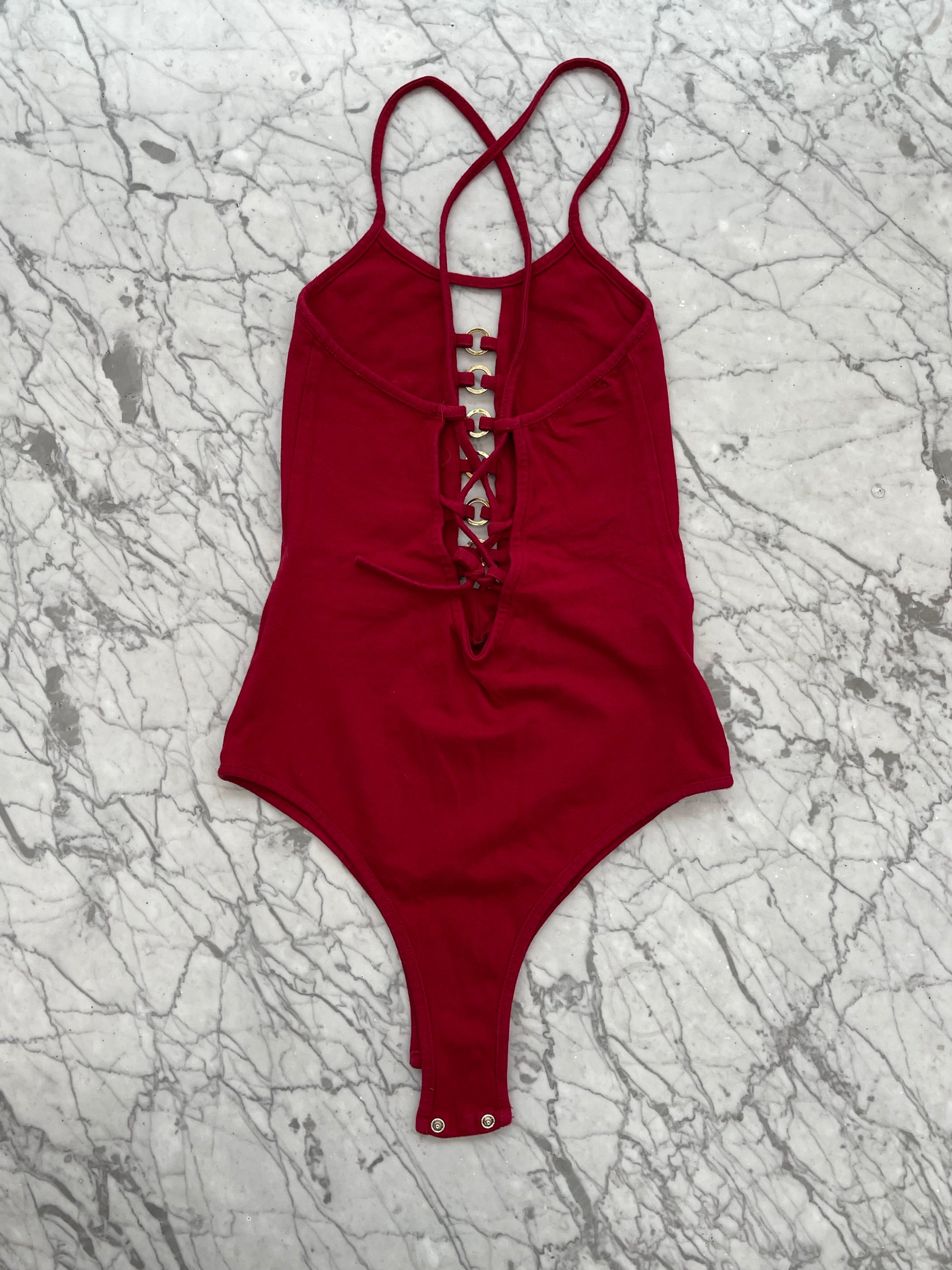 Body Rojo Aros - Marca genérica