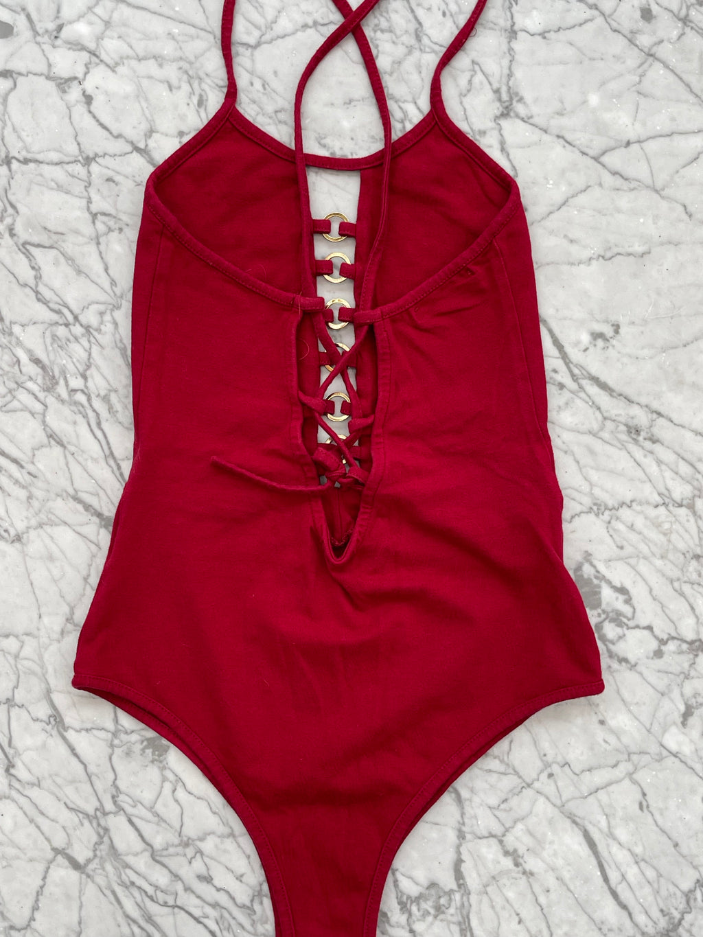 Body Rojo Aros - Marca genérica