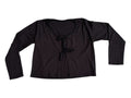 Cardigan Negro Rib - Marca independiente